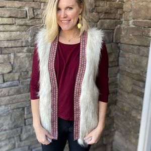 Faux Fur Vest